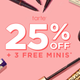 25% Off Orders Of $60 Or More, Plus Free Minis | Tarte Cosmetics | Promo code MYGIFT